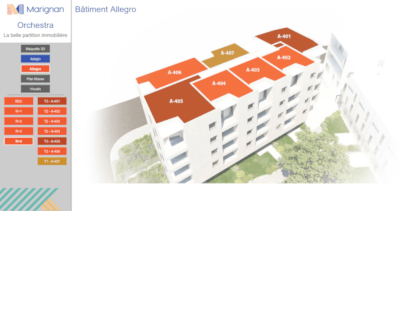 maquette 3D Marignan